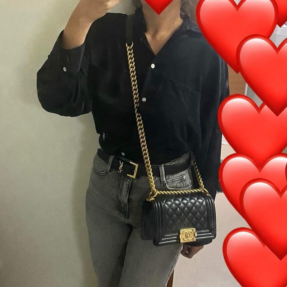 Authentic Chanel Leboy caviar small size - Picture 2 of 3